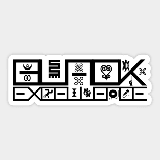 Black Excellence Sticker